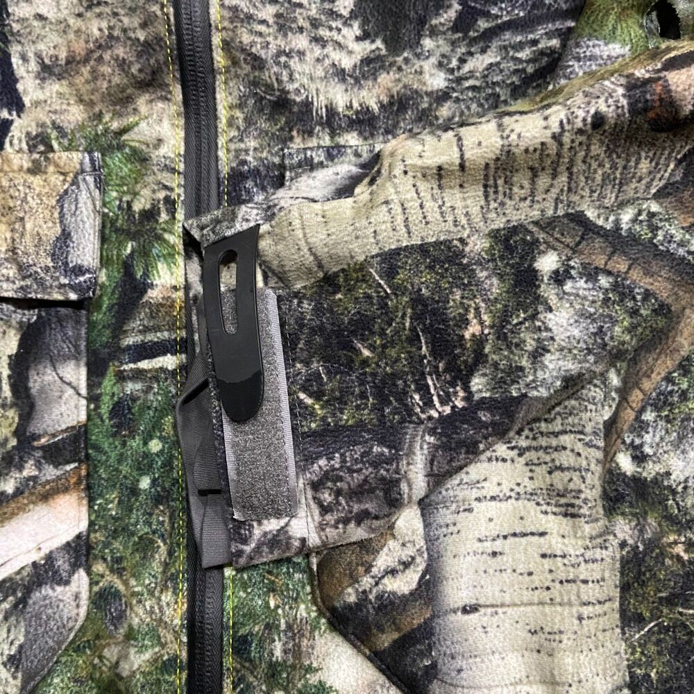 Mossy Oak Scent Factor Castlerock Camo Full Zip Hooded Jacket Youth Boys Size XL - Picture 6 of 10
